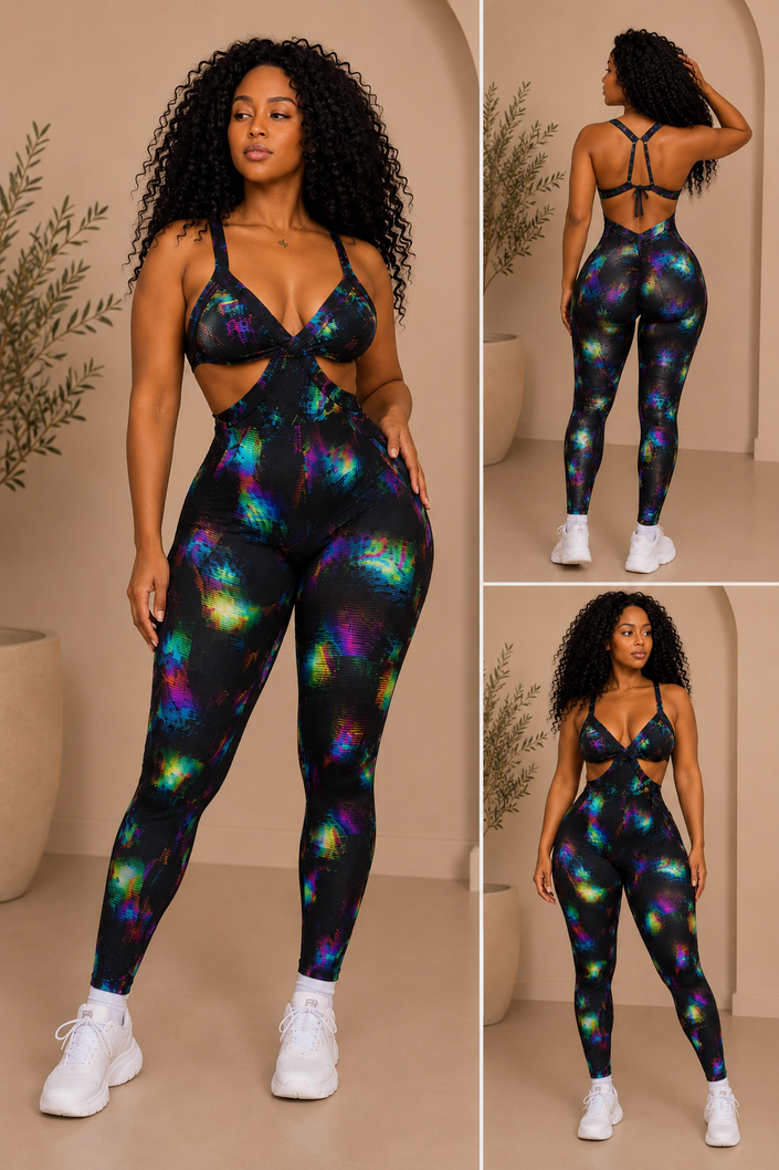 FA Open Aurora Sculpt Jumpsuit