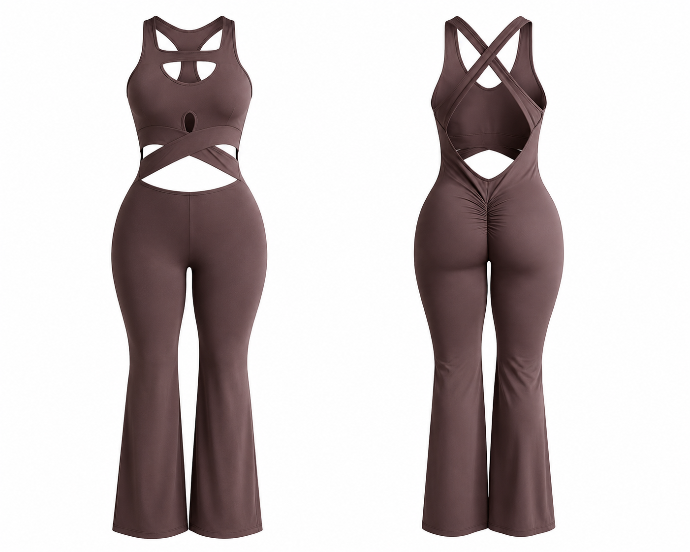 FA Goddess Flare Jumpsuit
