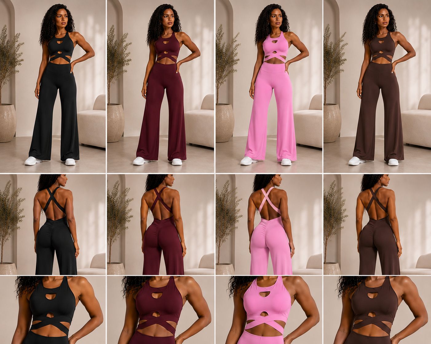 FA Goddess Flare Jumpsuit