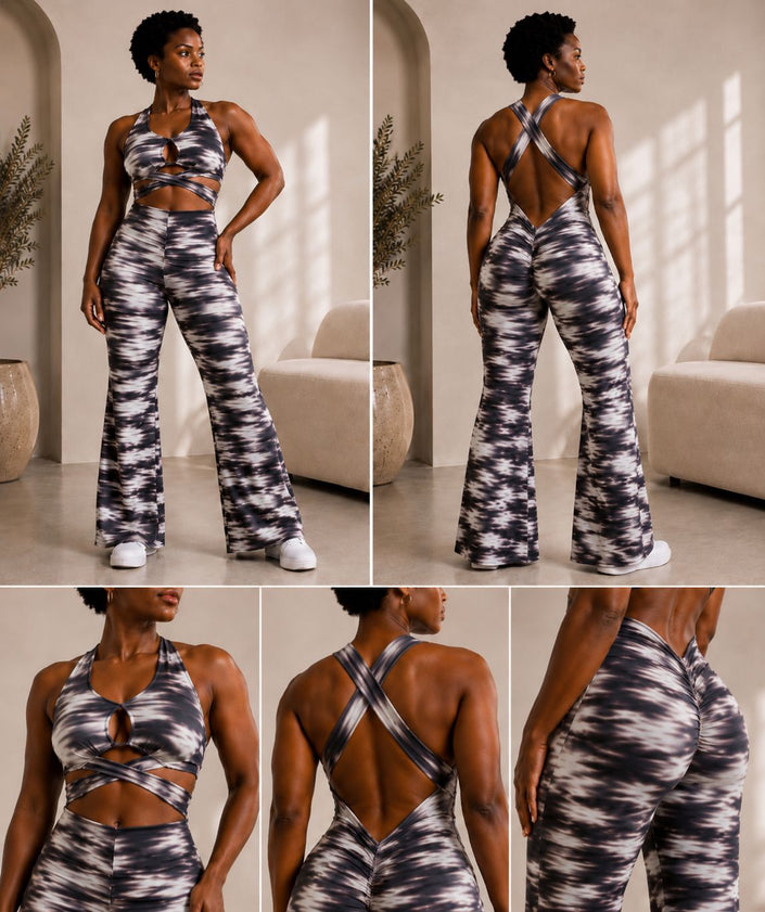 FA Goddess Flare Jumpsuit