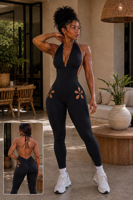 FA Midnight Bloom Jumpsuit