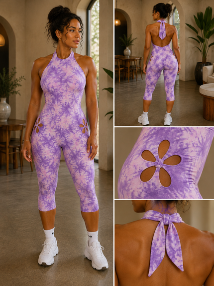 FA Blossom Sculpt Jumpsuit