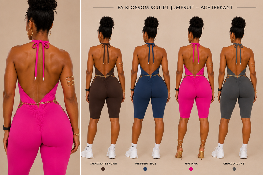 FA Blossom Sculpt Jumpsuit