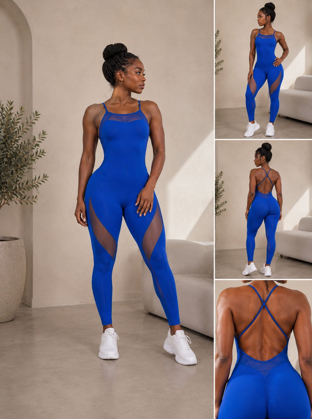 FA SculptFit Open Back Jumpsuit