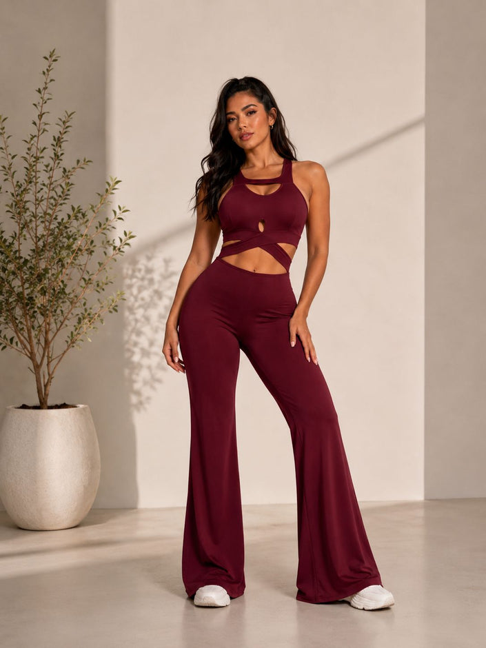 FA Goddess Flare Jumpsuit