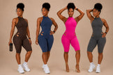 FA Blossom Sculpt Jumpsuit